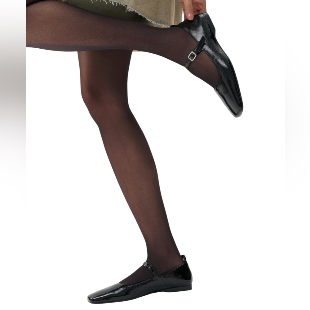 VAGABOND SHOEMAKERS DELIA BALLET FLATS Black Patent Mary Jane EU 40 US 10 NWOT - Picture 11 of 17